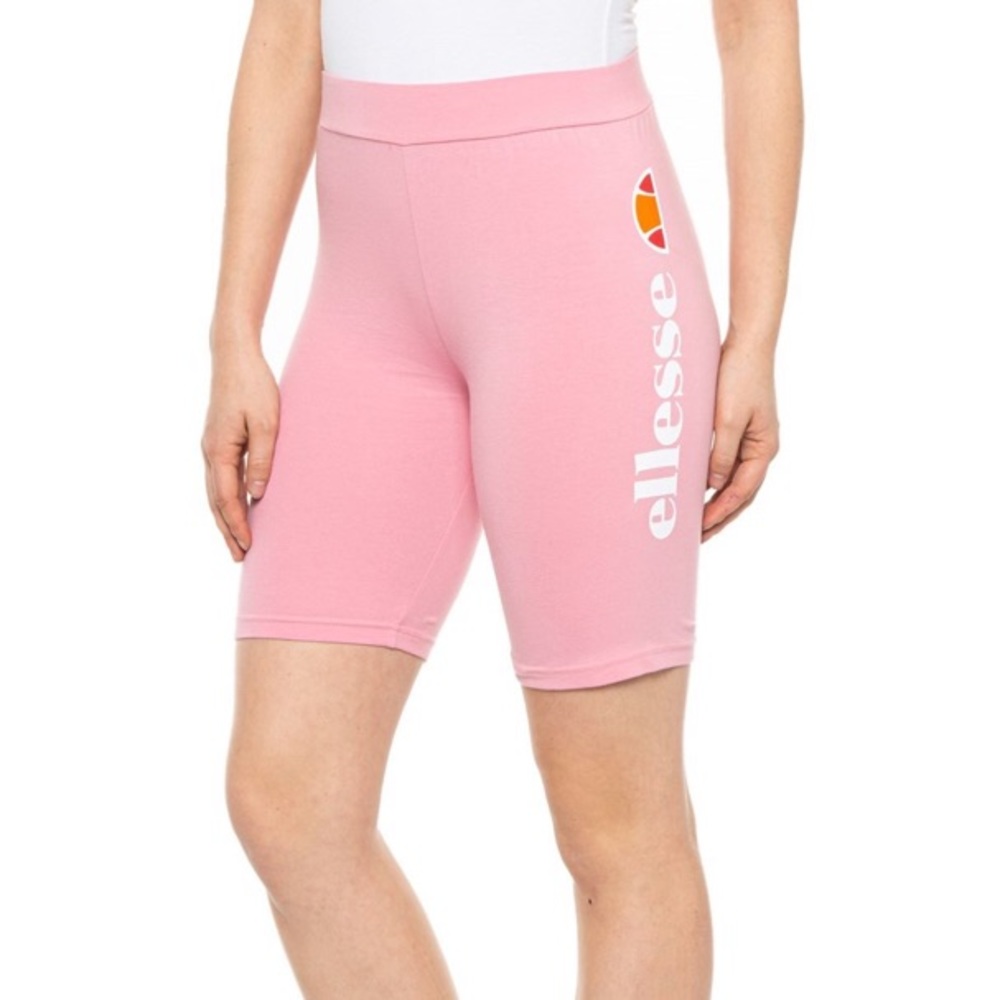 🆕 Ellesse Kyark pink Bike Shorts side logo medium & large 717